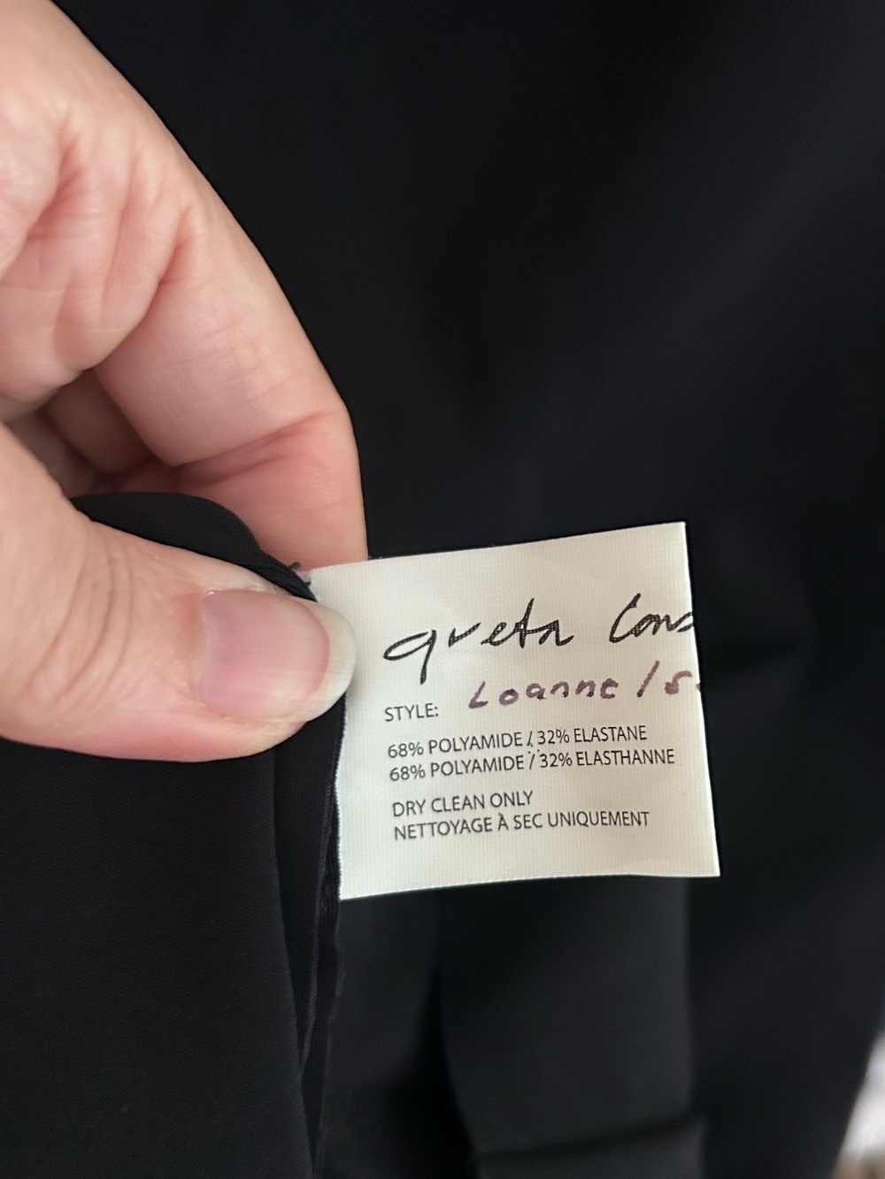 Greta Constantine Loanne Off Shoulder Black Midi Dress Sz Small LBD Cocktail - Picture 6 of 10